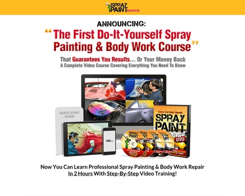 Automotive Spray Portray Movies – NEW UPDATES! .73 Per Sale