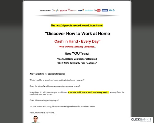 Discover How To Work At Home Cash In Hand 8211.jpg