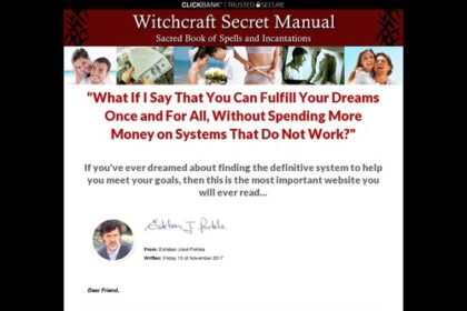 Witchcraft Secret Handbook. 75% – Nice Gross sales!