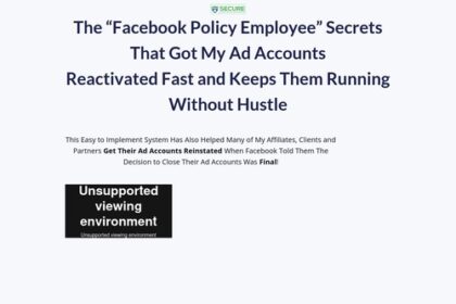 Safe Your Fb Advert Accounts Coaching