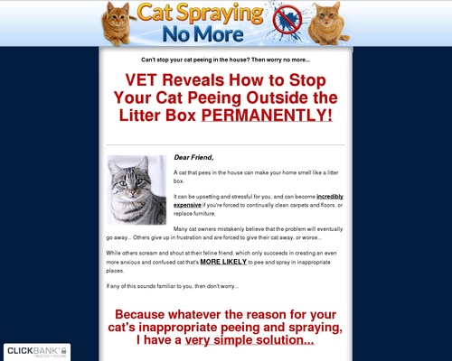 Cat Spraying No Extra – Learn how to Cease Cats From Urinating Outdoors the Litterbox!