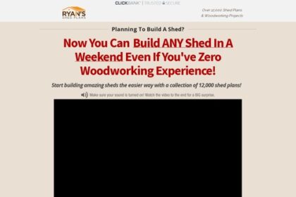 Ryan Shed Plans 12,000 Shed Plans and Designs For Straightforward Shed Constructing! – RyanShedPlans