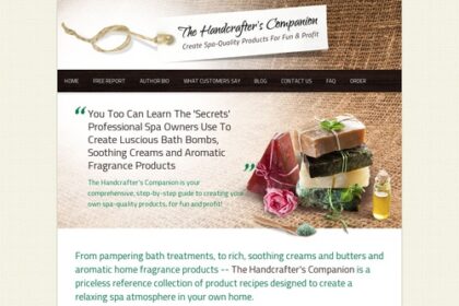 The Handcrafter's Companion – Create Spa Merchandise at Dwelling