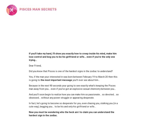 Pisces Man Secrets and techniques by Relationship Astrologer Anna Kovach » Books